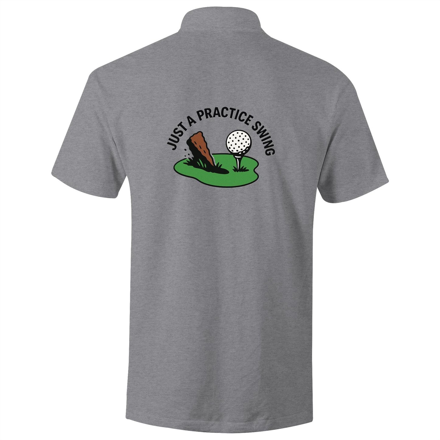 Just A Practice Swing Premium Golf Polo
