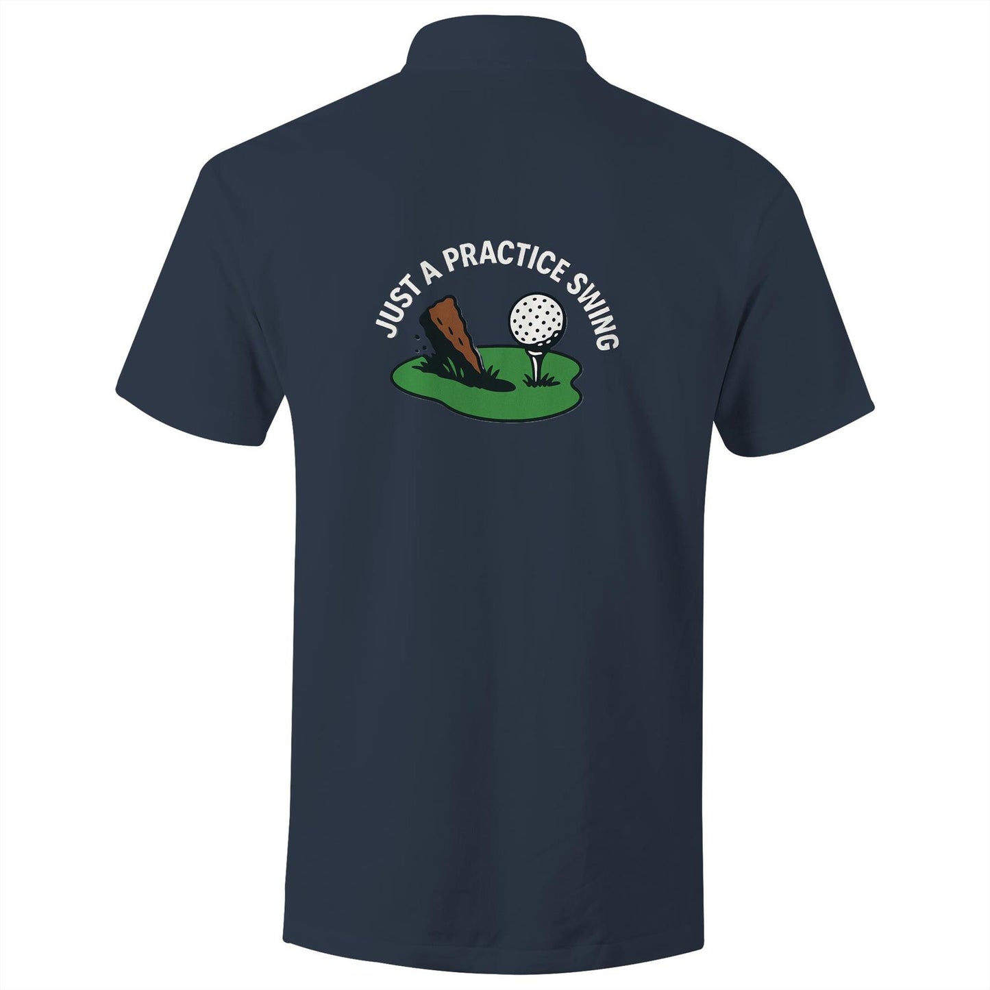 Just A Practice Swing Premium Golf Polo